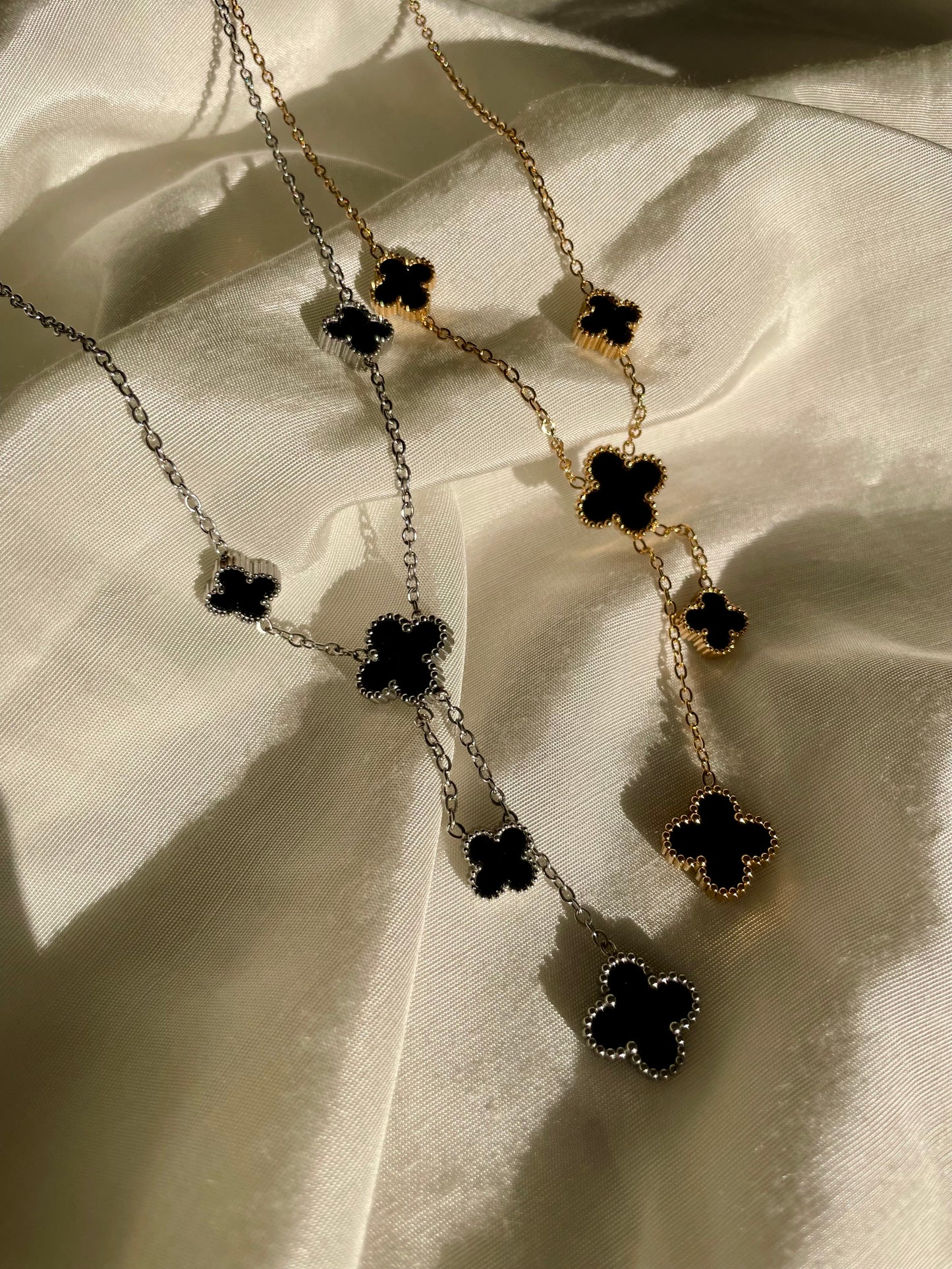 Edelstahl Kette Premium Clovers
