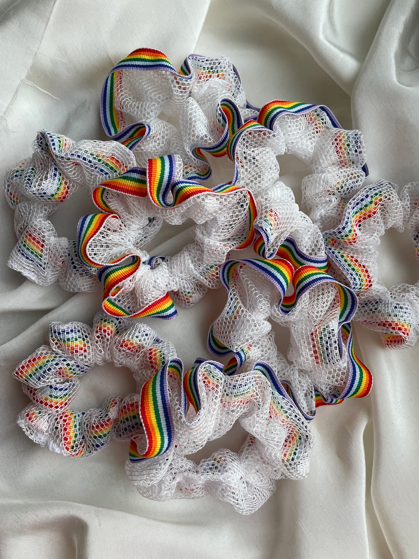 Regenbogen Pride Scrunchie