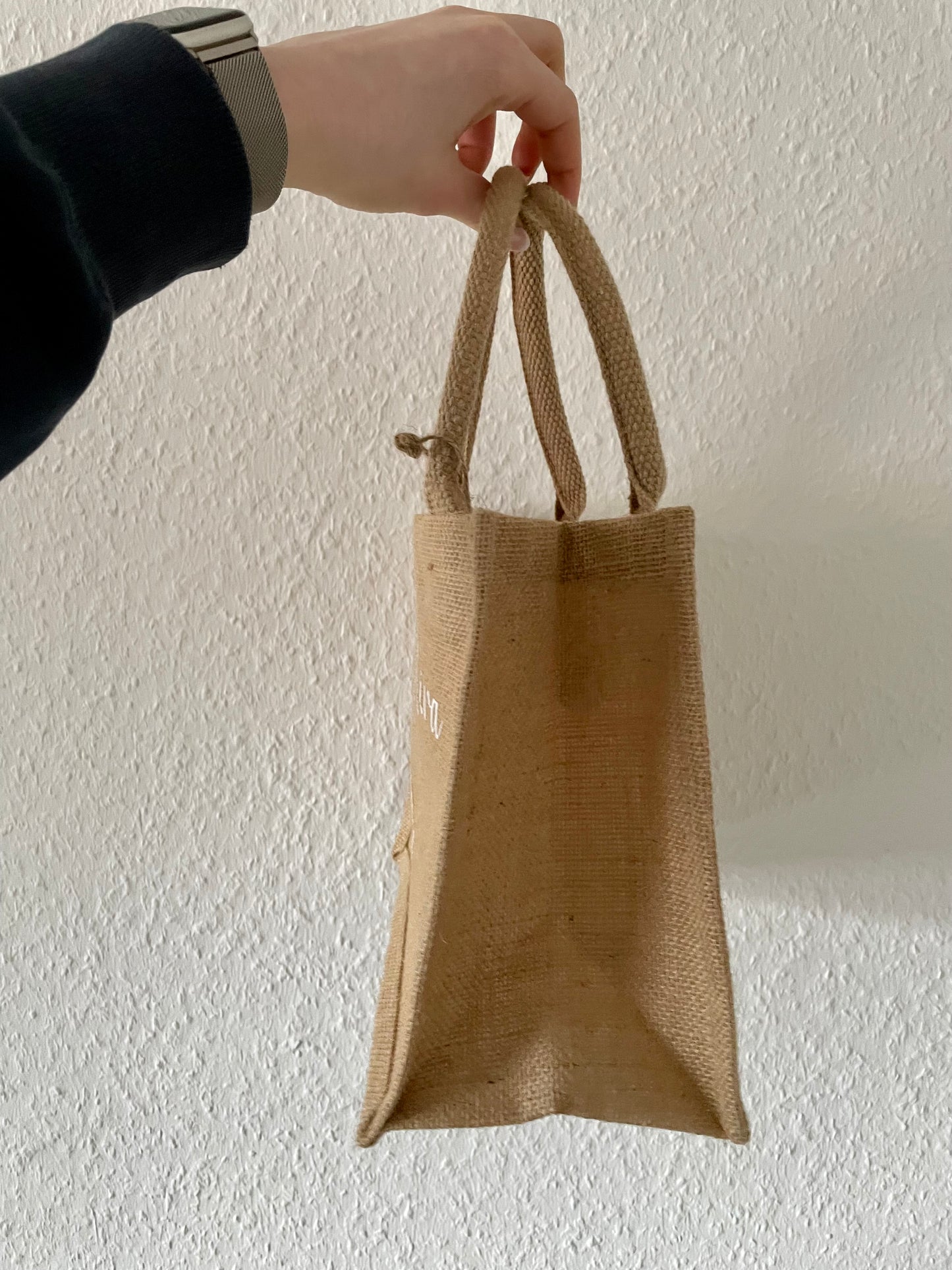 Jutetasche personalisierbar