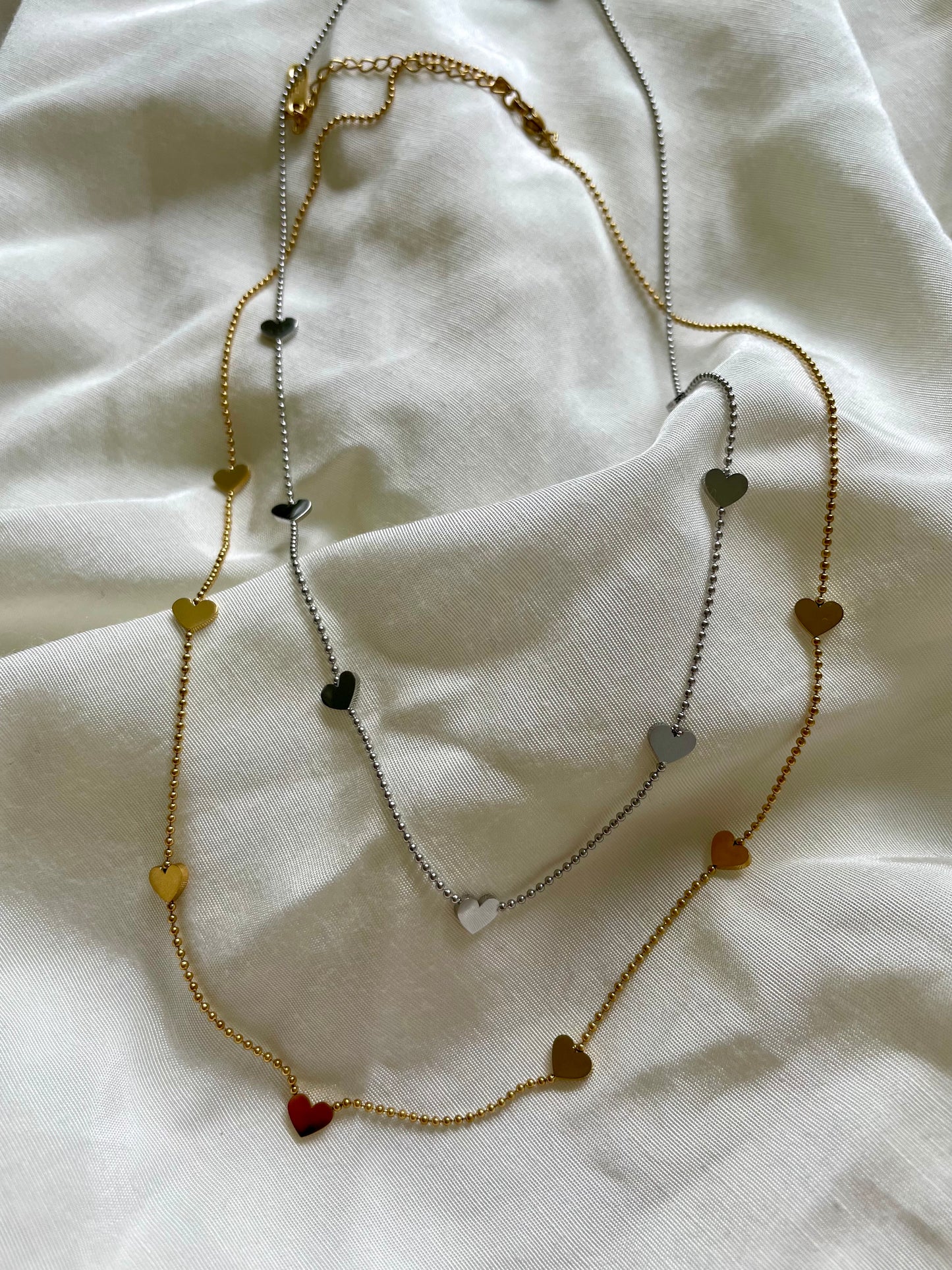 Edelstahl Kette Much Love