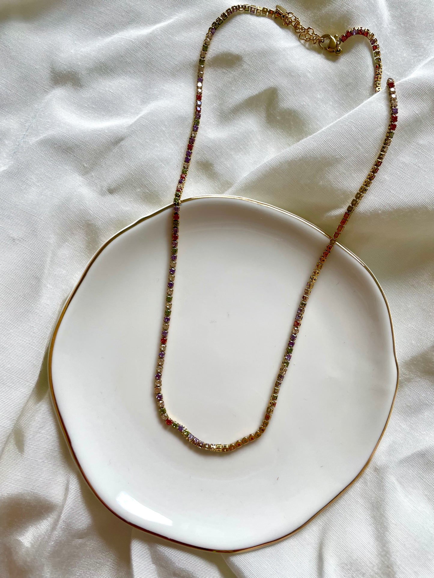 Edelstahl Kette Glamour