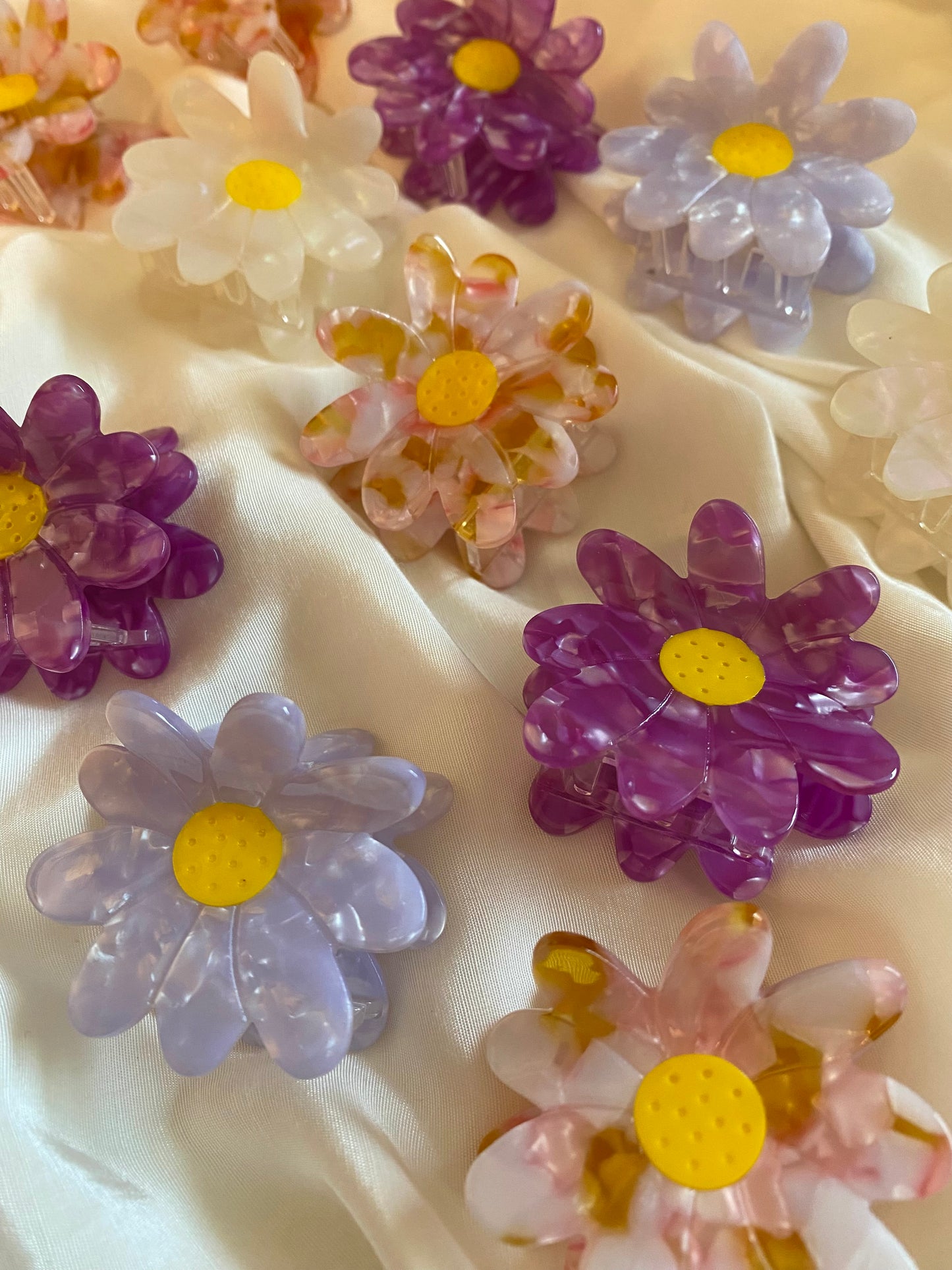 Haarspange Daisy Klein