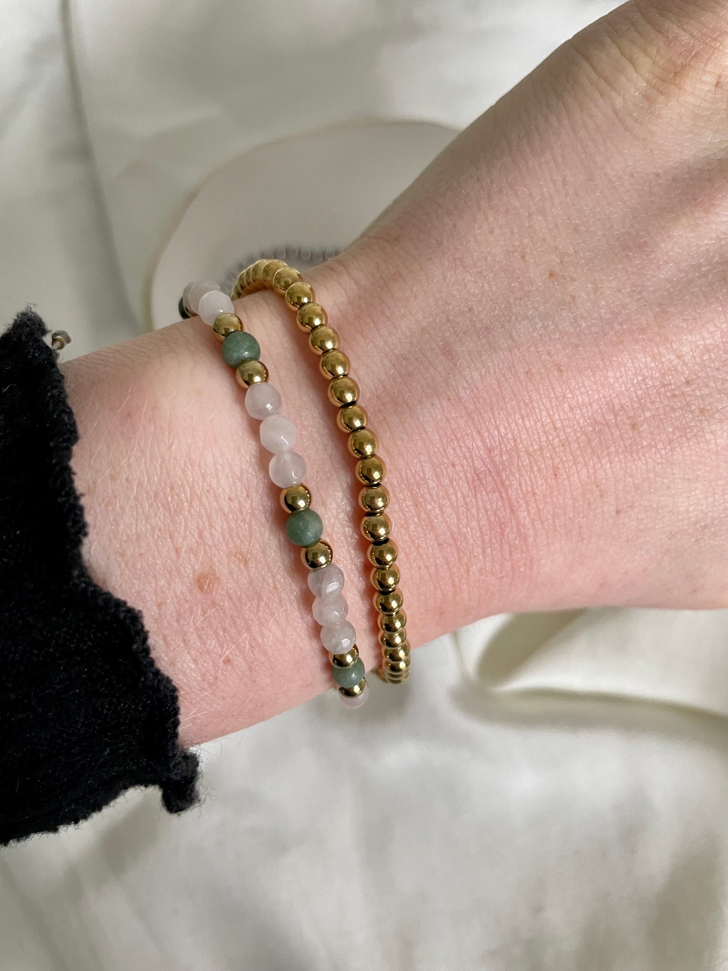 Edelstahl Armband Pearl