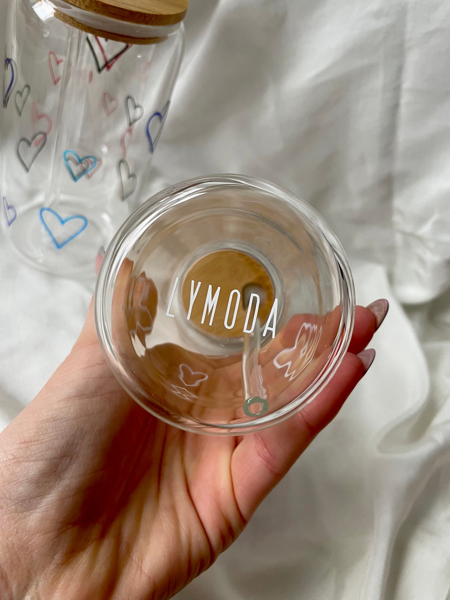 Valentinstag Set Glas