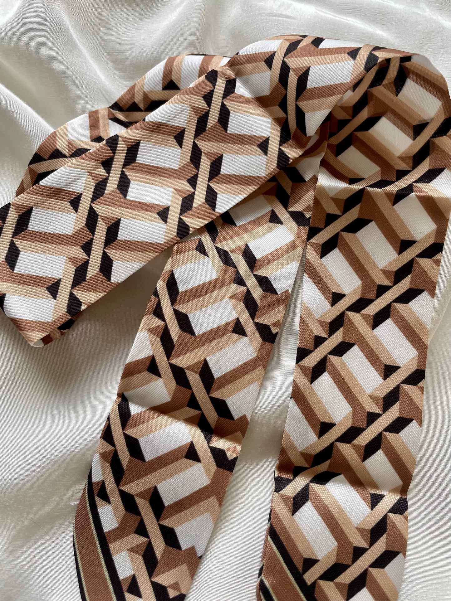Haarschal Haarband Beige Classic
