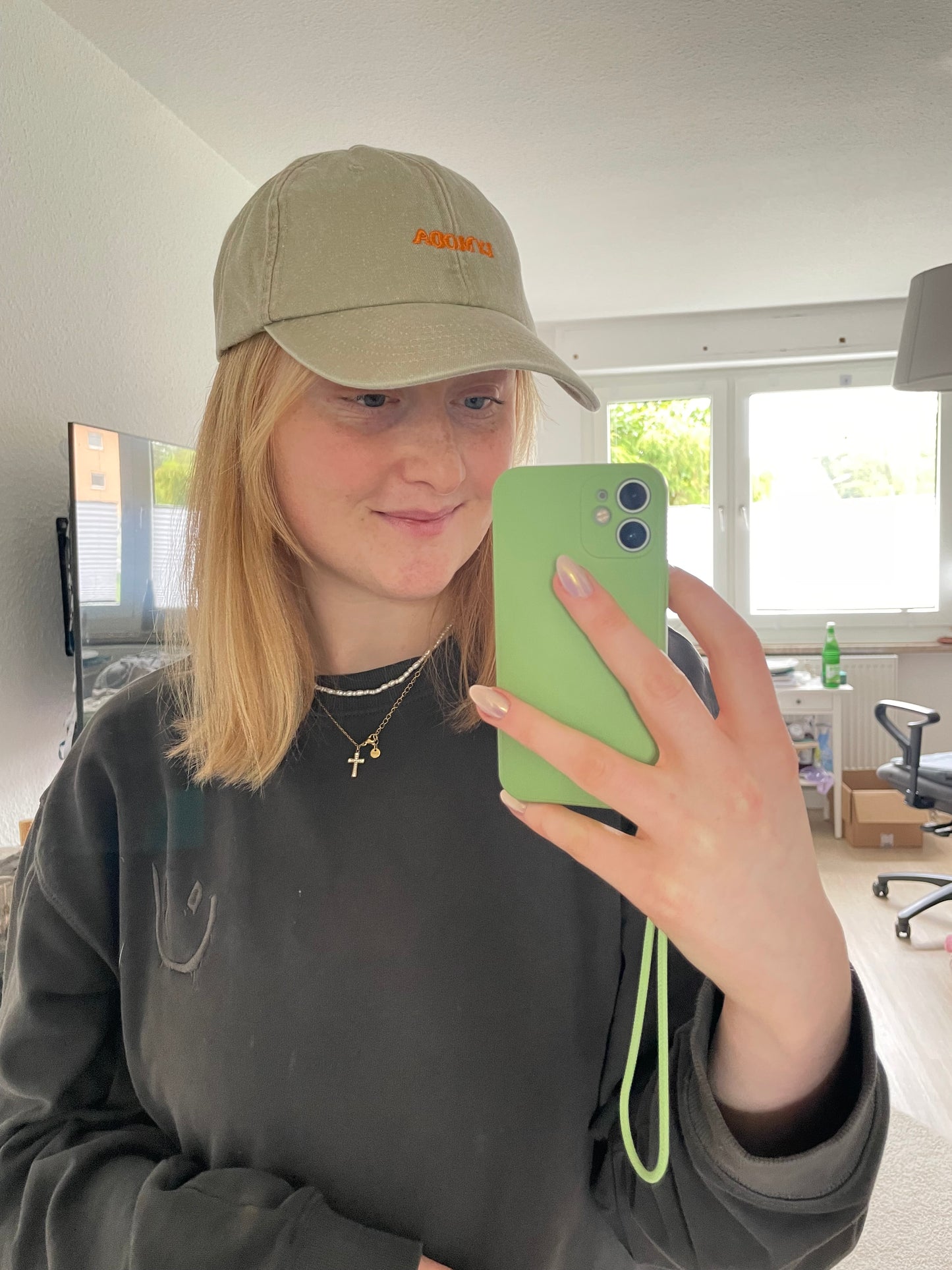 Vintage Cap - Lymoda Beige Orange