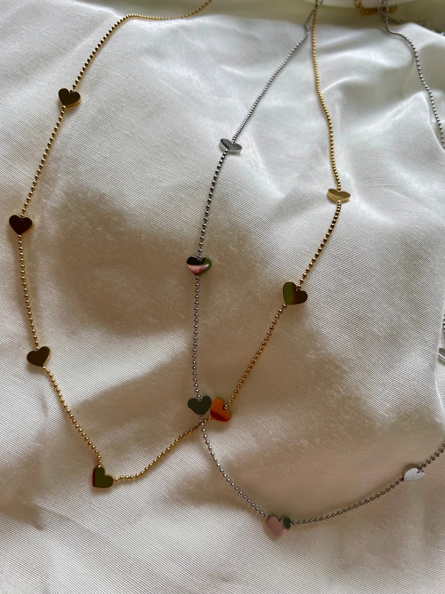 Edelstahl Kette Much Love