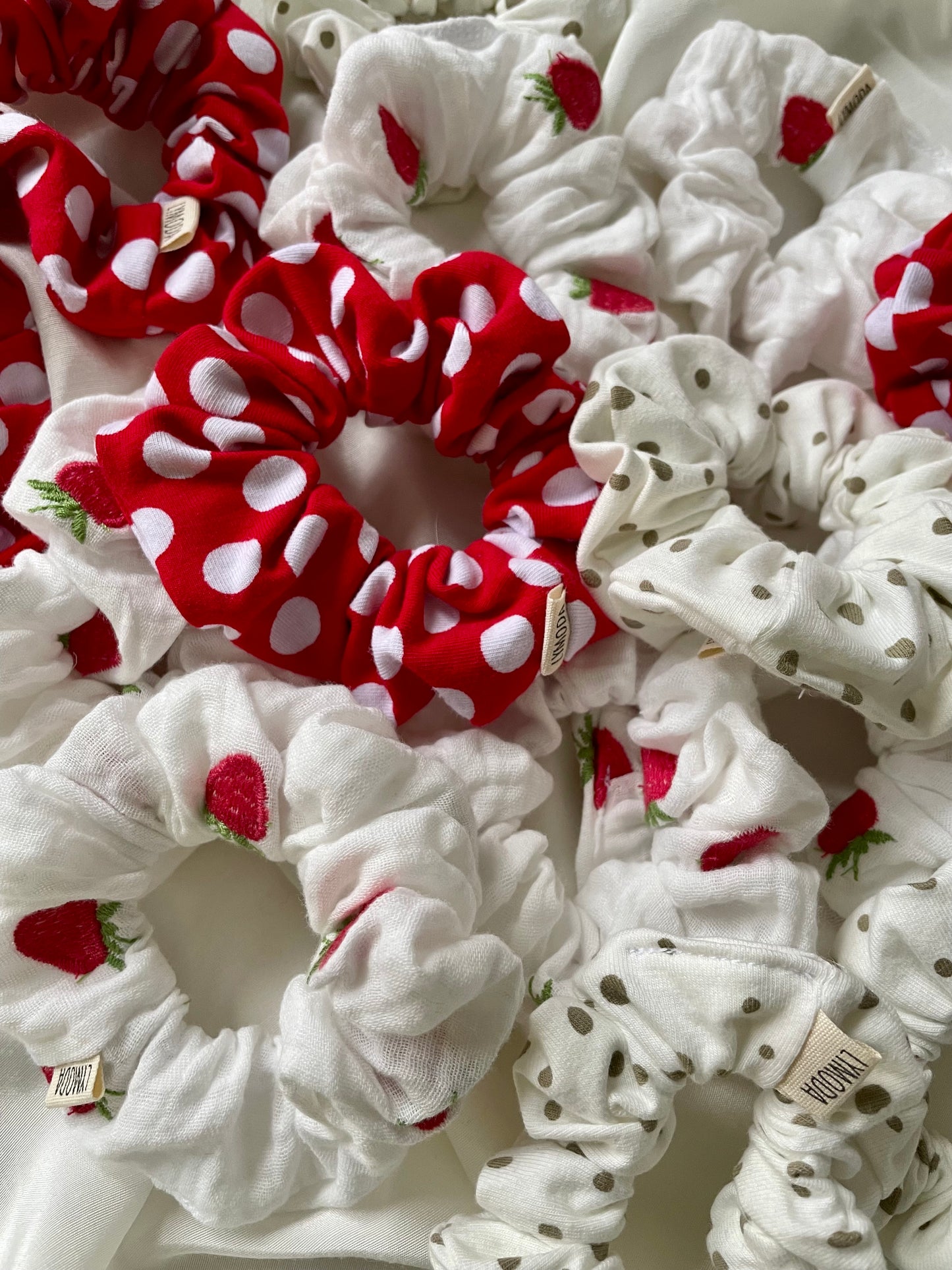 Scrunchie Emely Erdbeere Kollektion