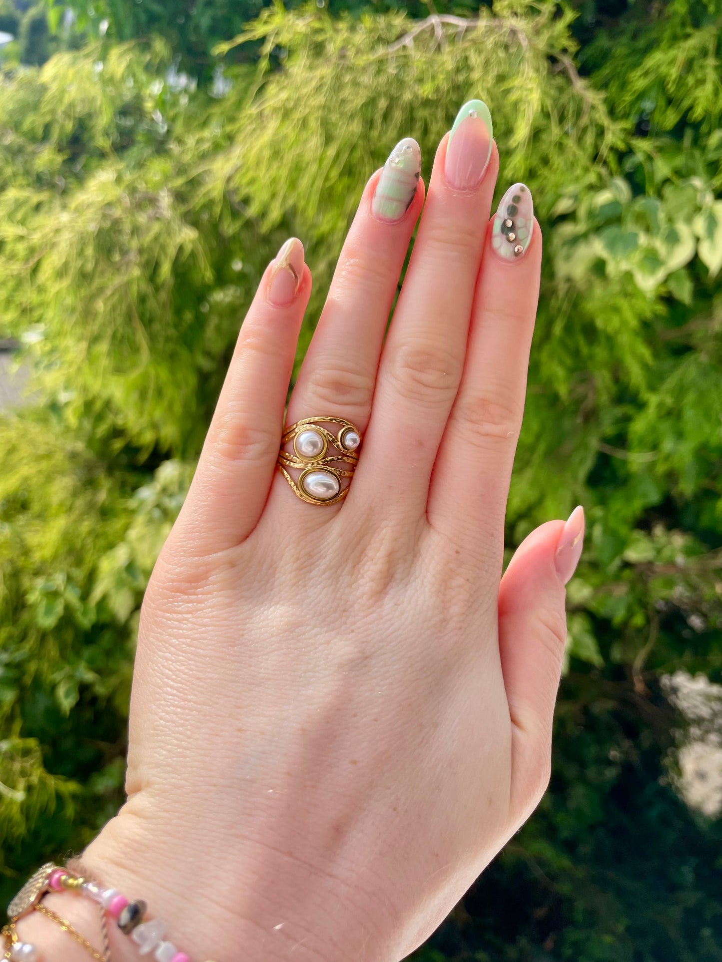 Edelstahl Ring Sky