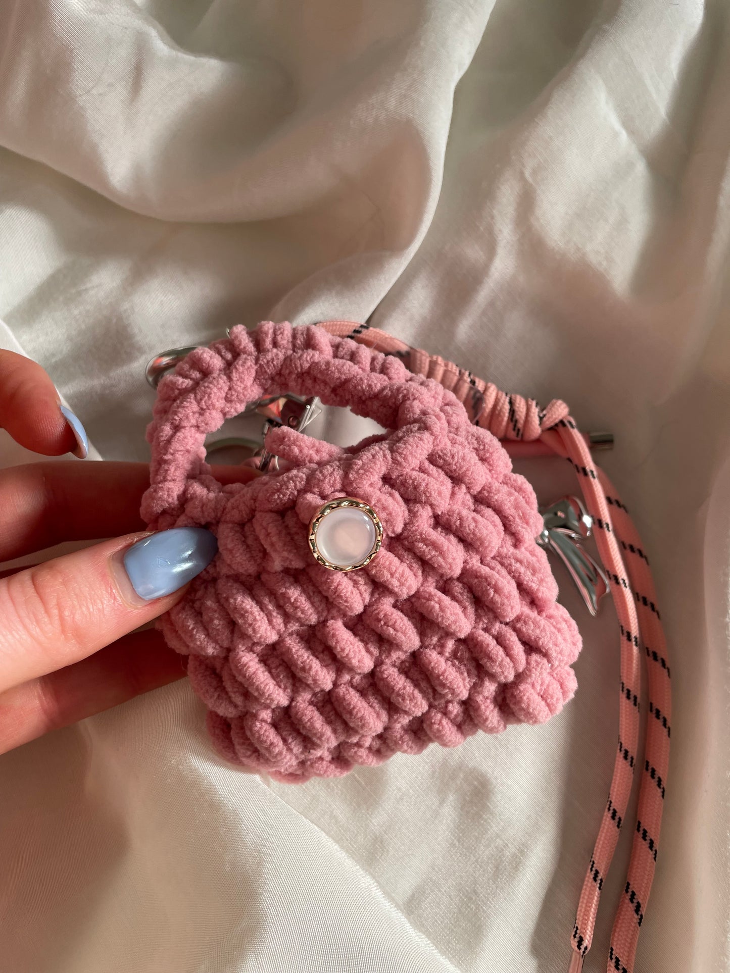 Keychain Taschenanhänger Flower Bag