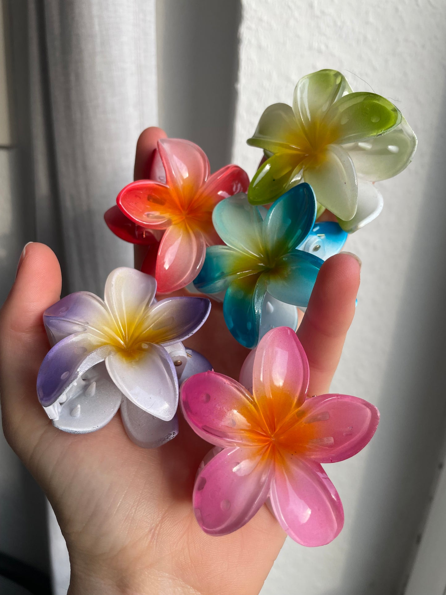 Blumen Haarspange Sommer Hawaii