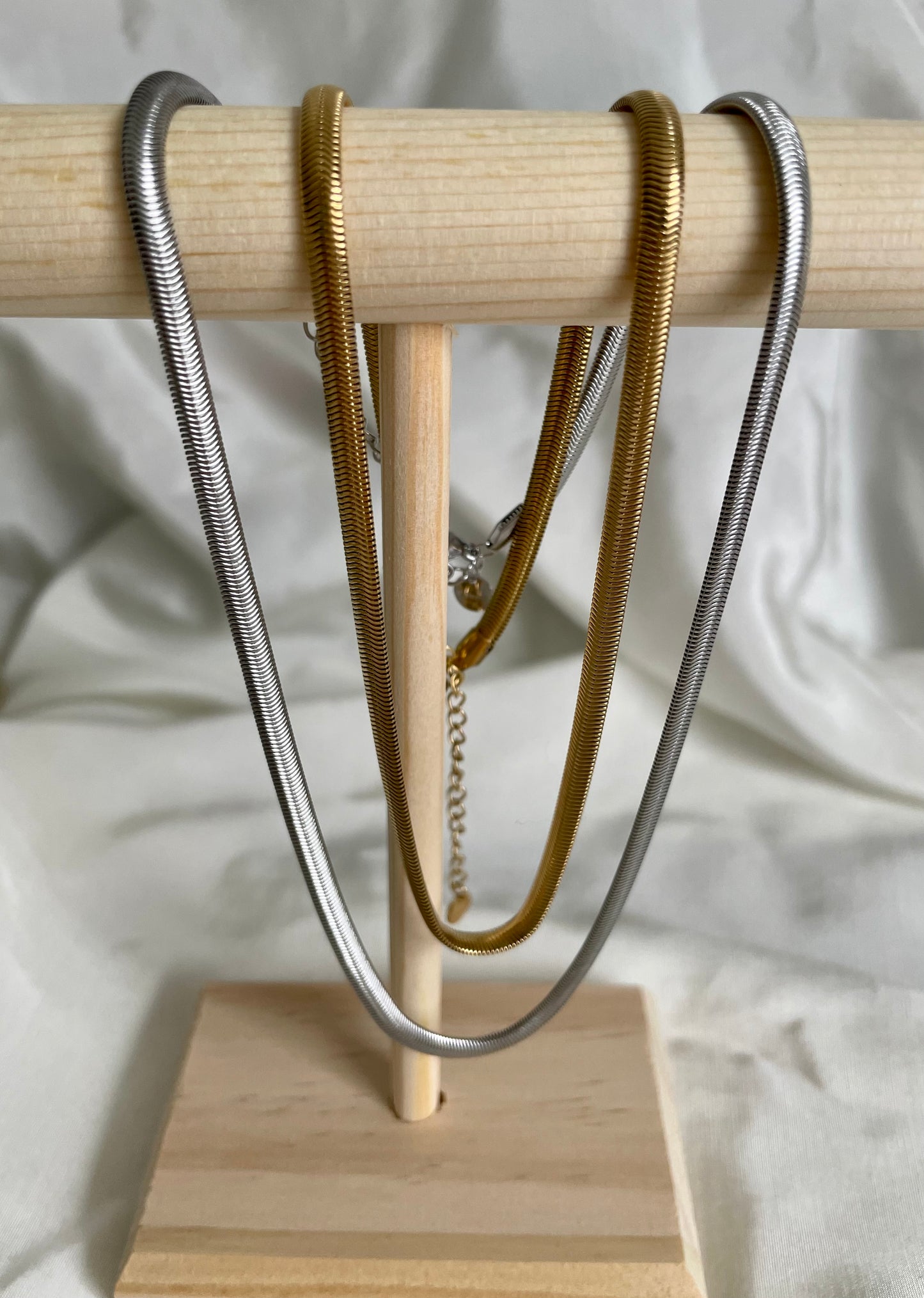 Edelstahl Kette Snake