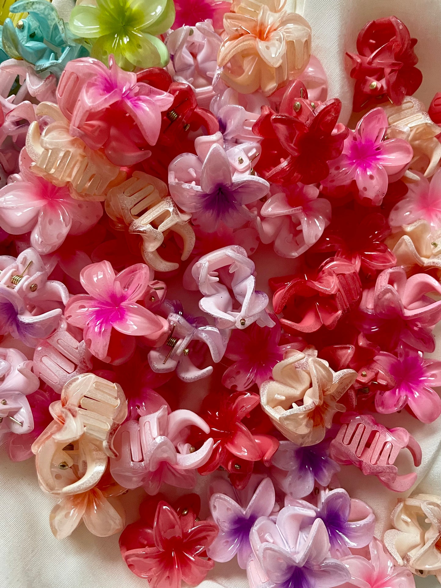 Haarspange Mini Blumen Hawaii 🌺