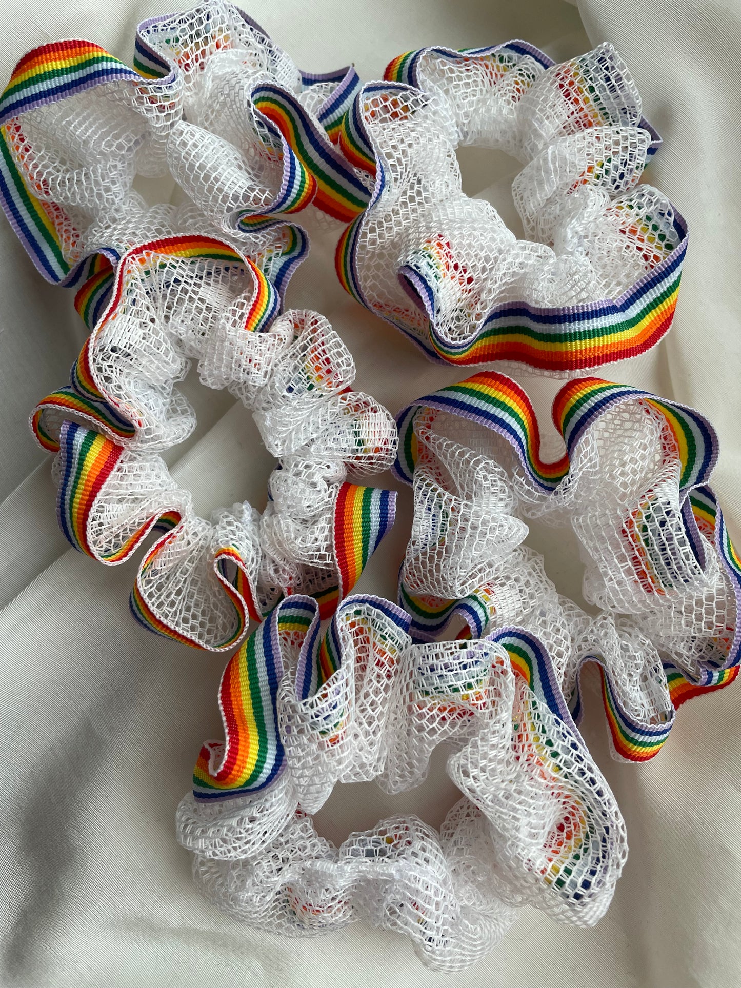 Regenbogen Pride Scrunchie