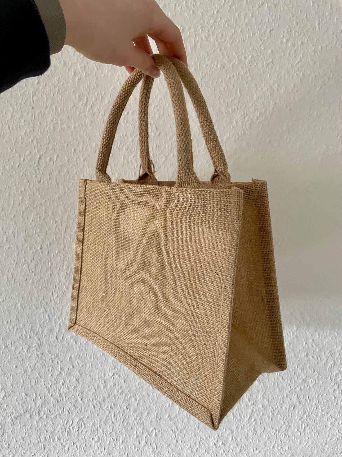 Jutetasche personalisierbar
