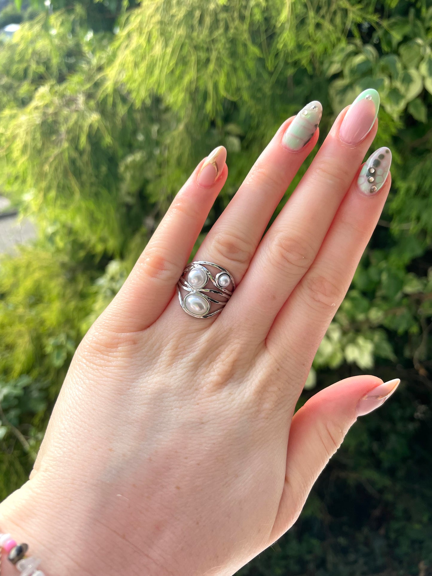 Edelstahl Ring Sky