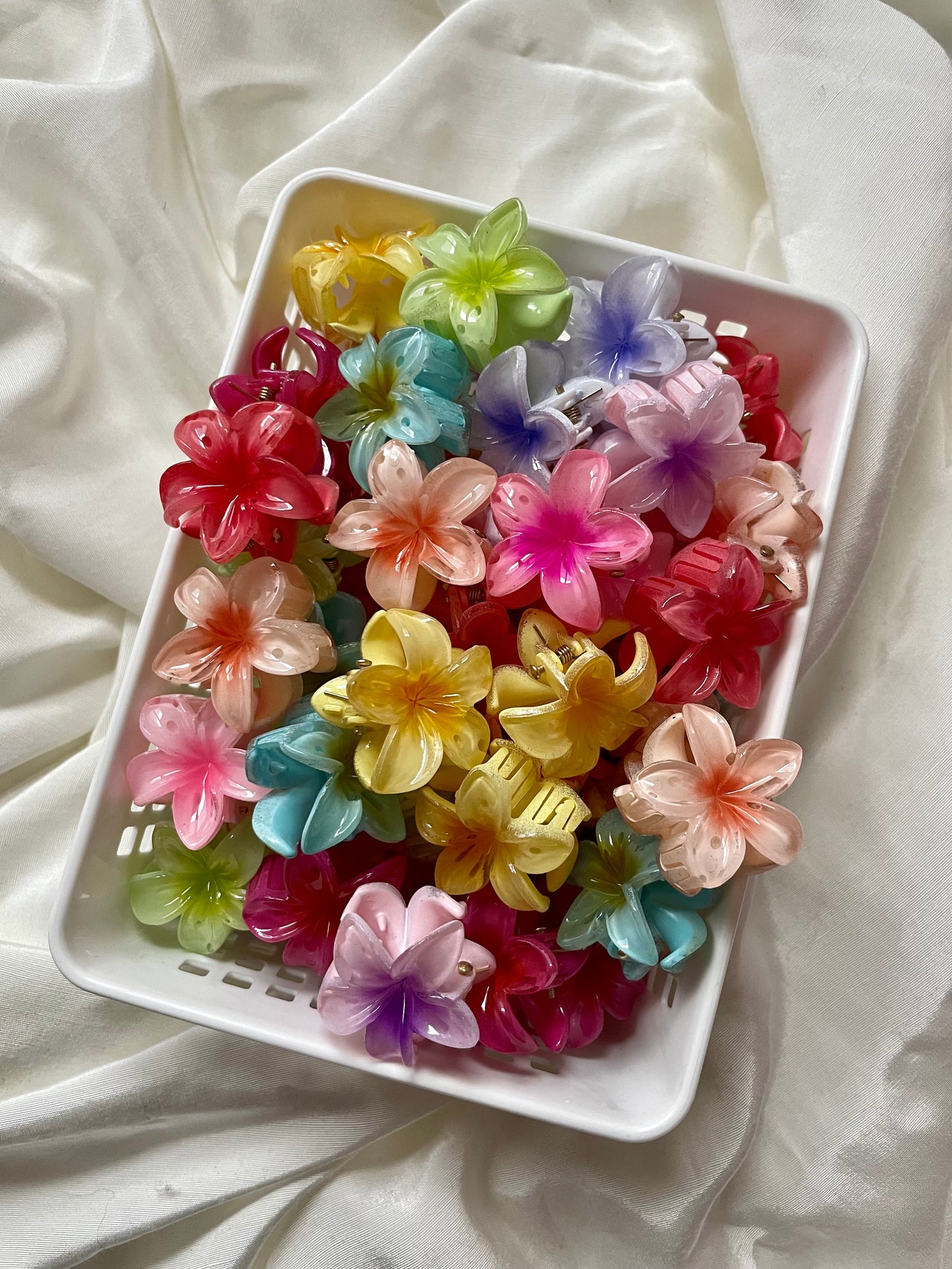 Haarspange Mini Blumen Hawaii 🌺