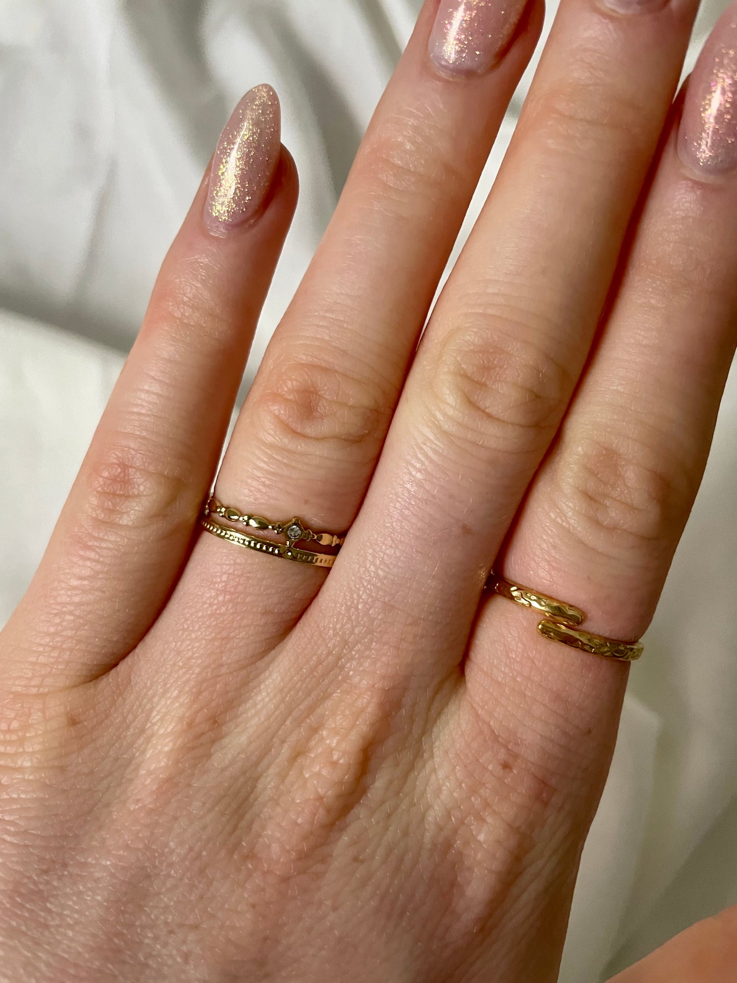 Edelstahl Ring Hug