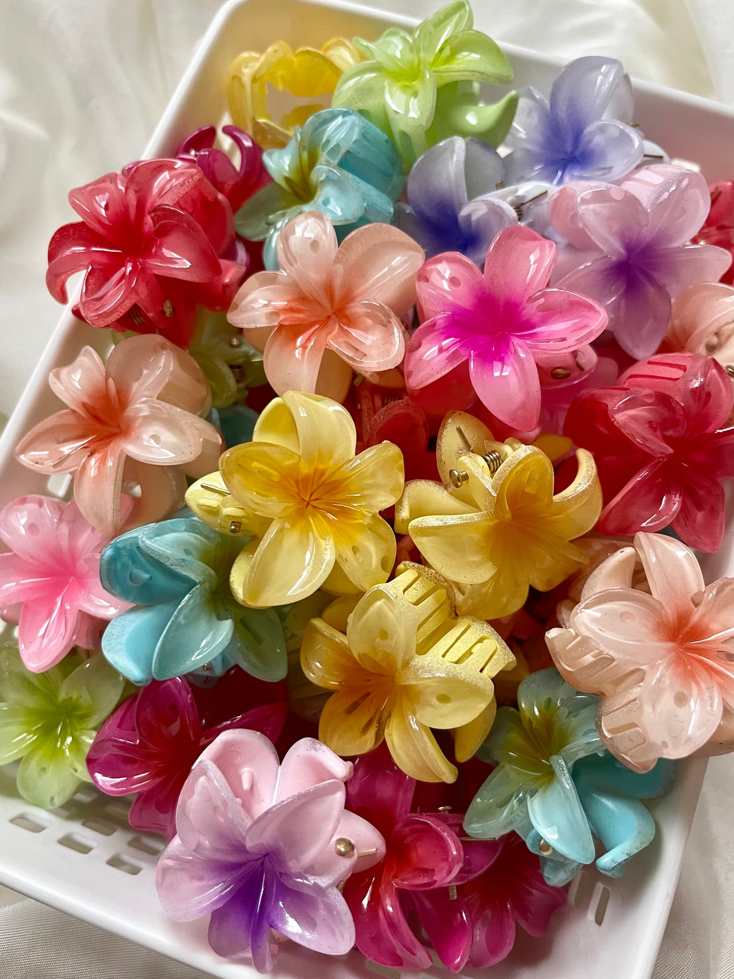 Haarspange Mini Blumen Hawaii 🌺