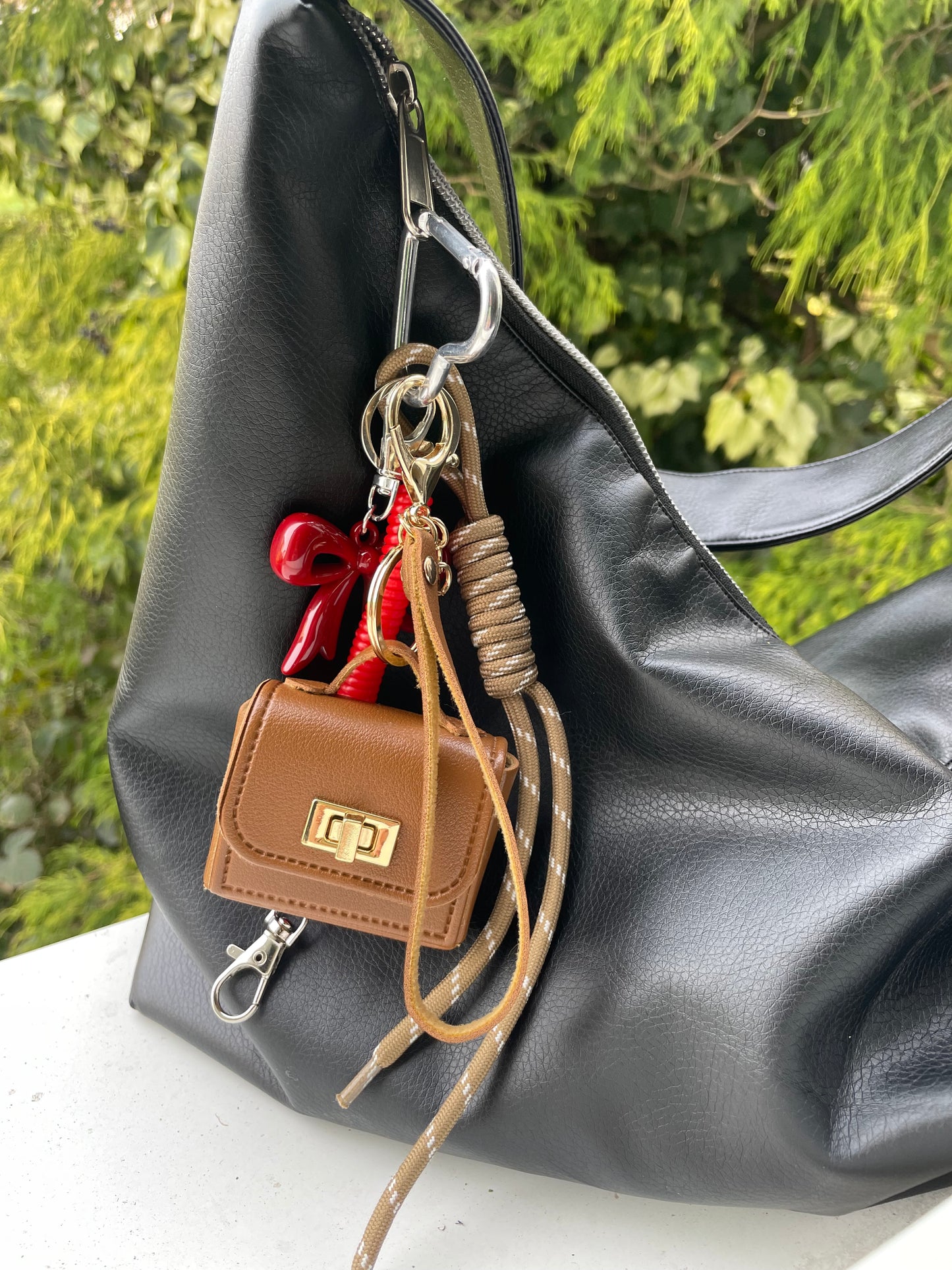 Keychain Taschenanhänger Bow & Bag