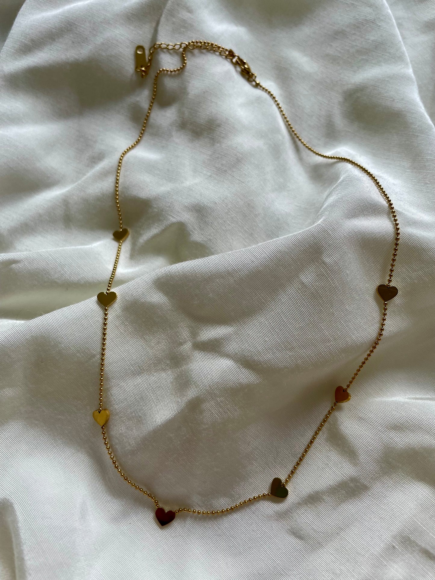 Edelstahl Kette Much Love