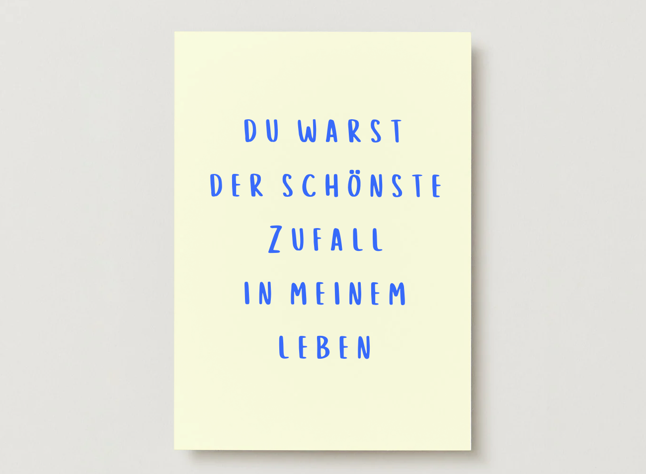Postkarte "Schöner Zufall"