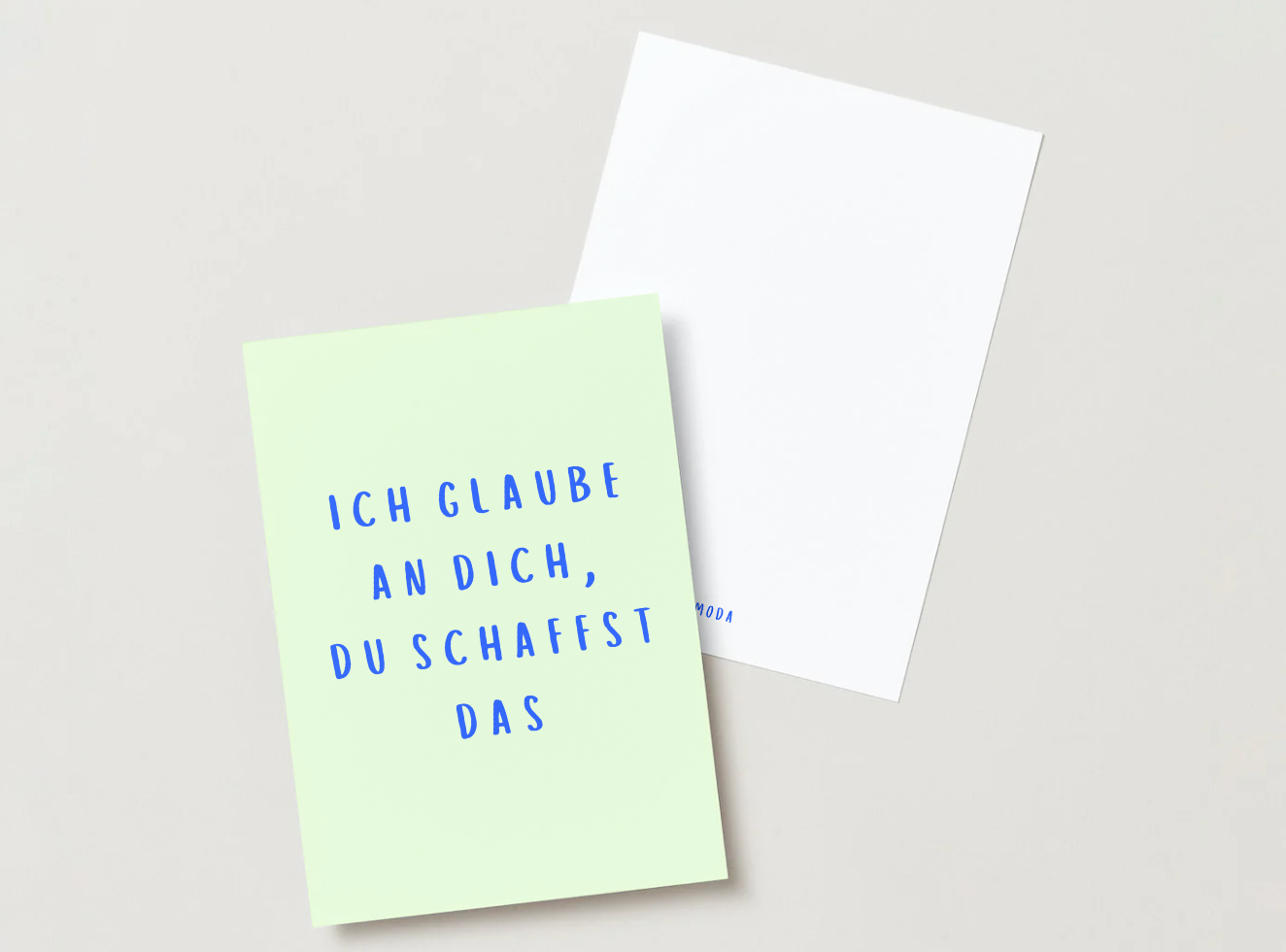 Postkarte "Ich glaub an dich"