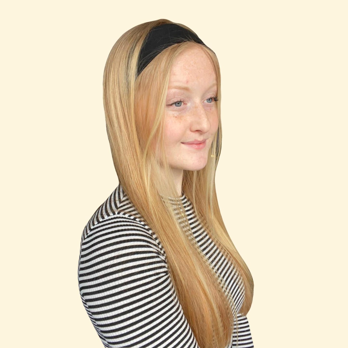 Yogaband Schwarz Weiß