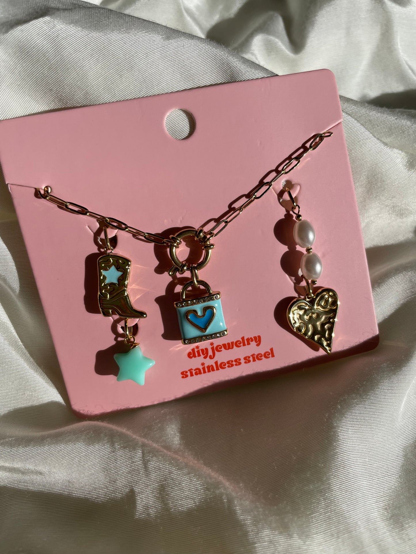 Charm Kette DIY Cowboy