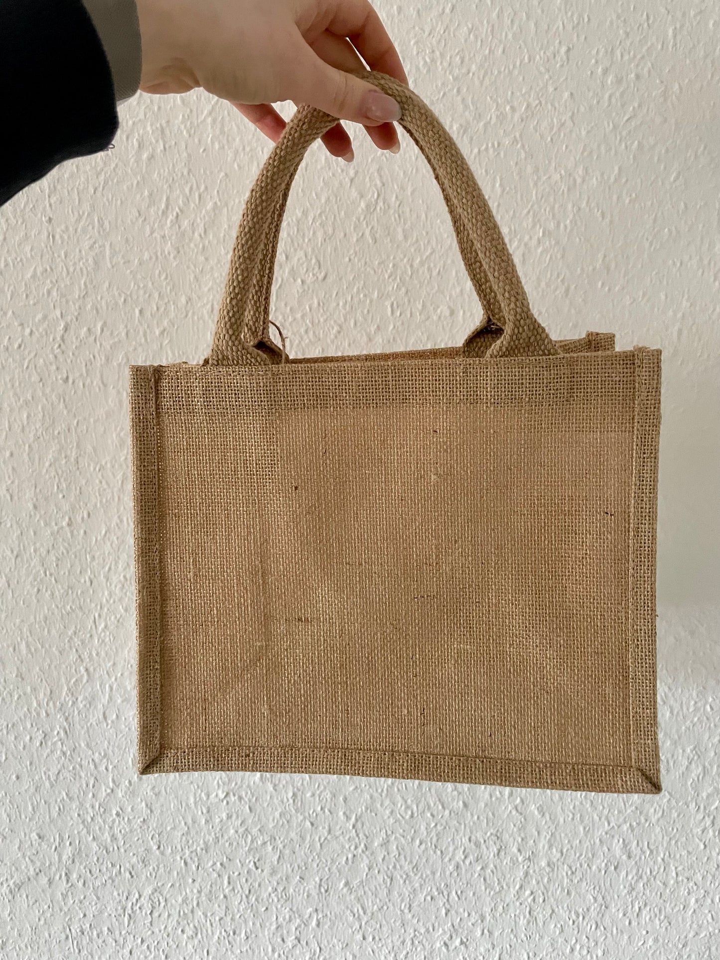 Jutetasche personalisierbar