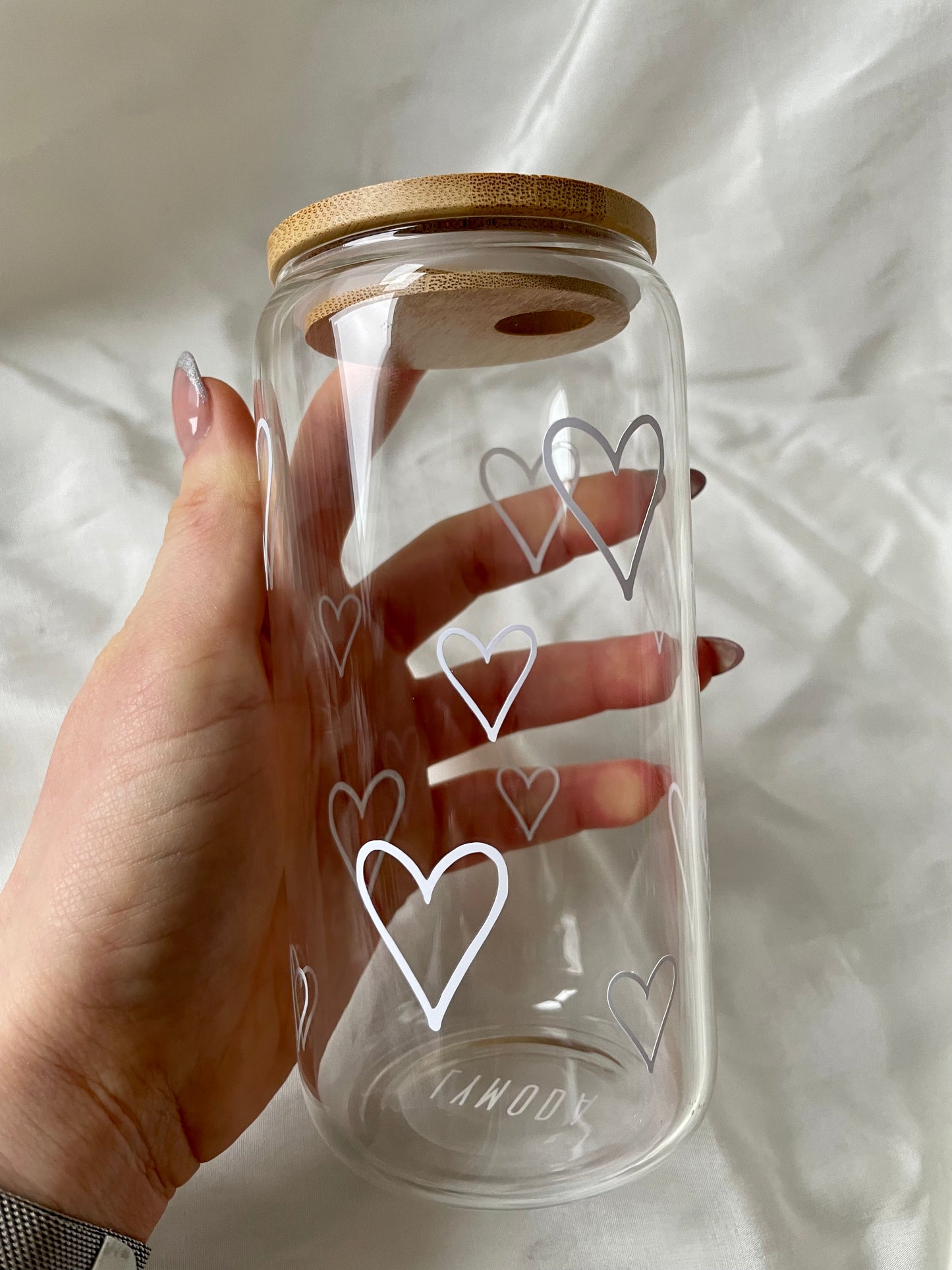 Valentinstag Set Glas