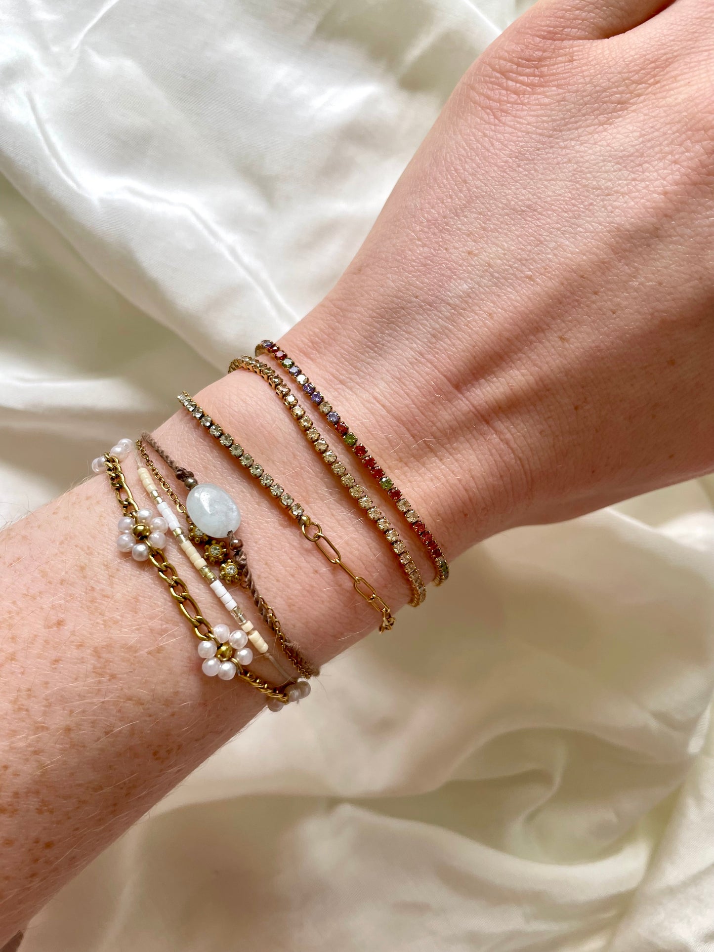 Edelstahl Armband Glamour
