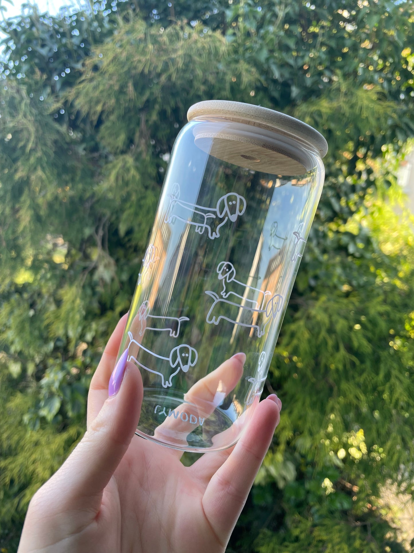 Dackel Glas Dackelmutti