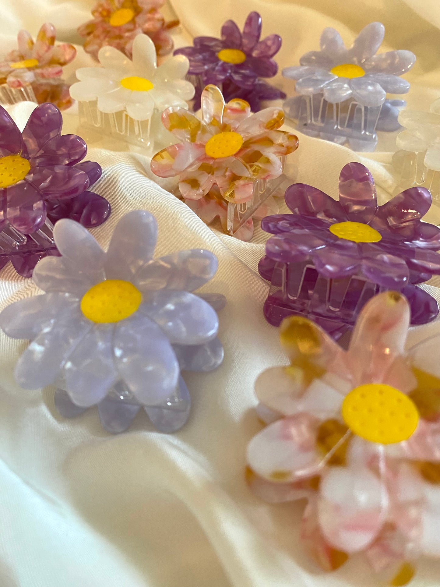 Haarspange Daisy Klein