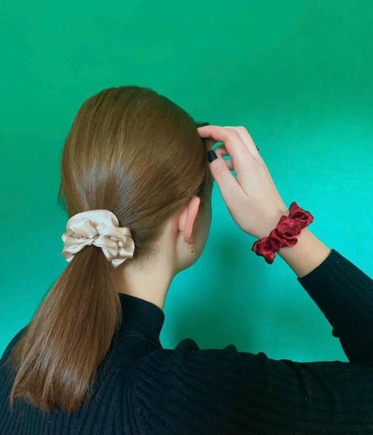 Scrunchie Goldie Satin