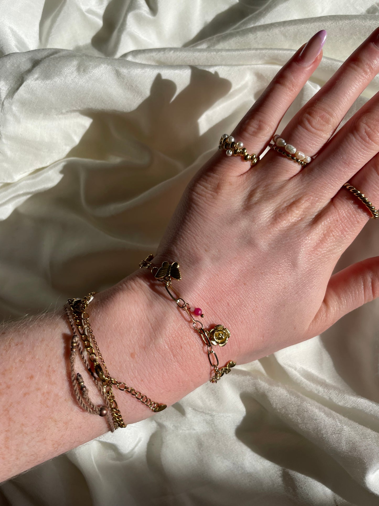 Edelstahl Armband Spring
