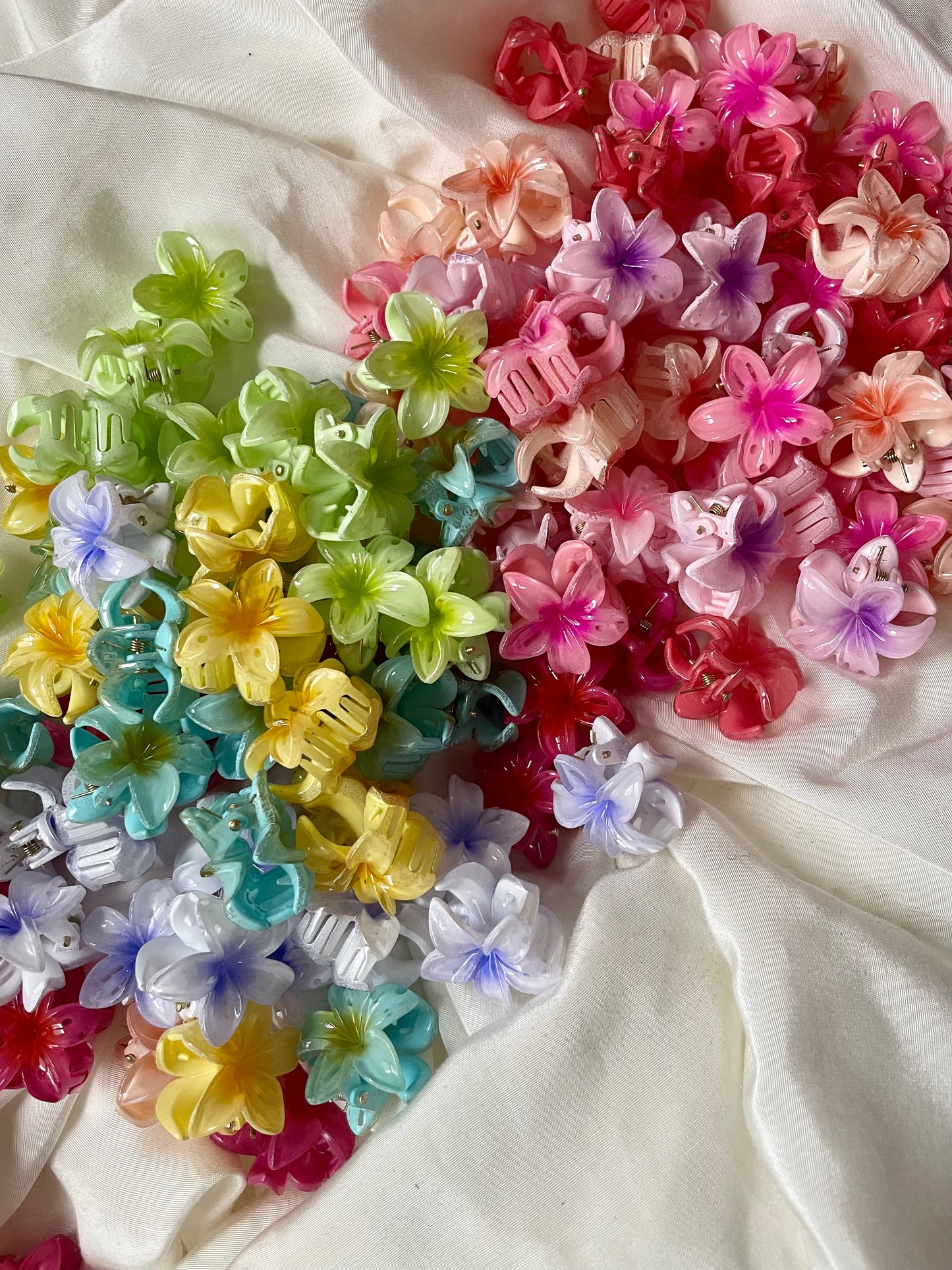 Haarspange Mini Blumen Hawaii 🌺