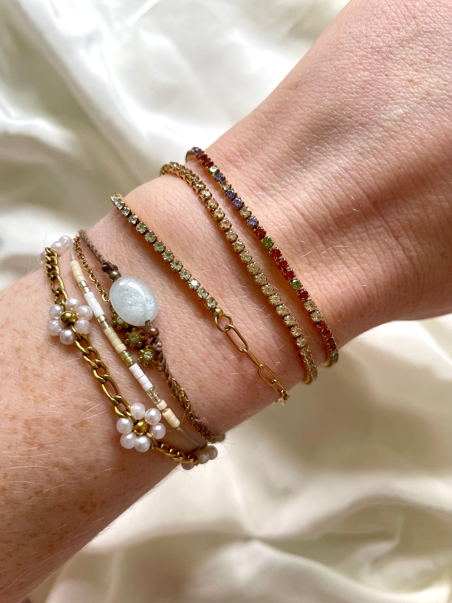 Edelstahl Armband Glamour