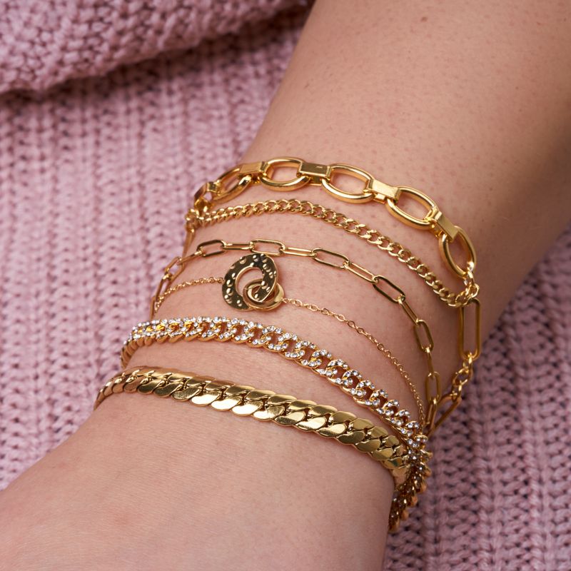 Edelstahl Armband Round Chain