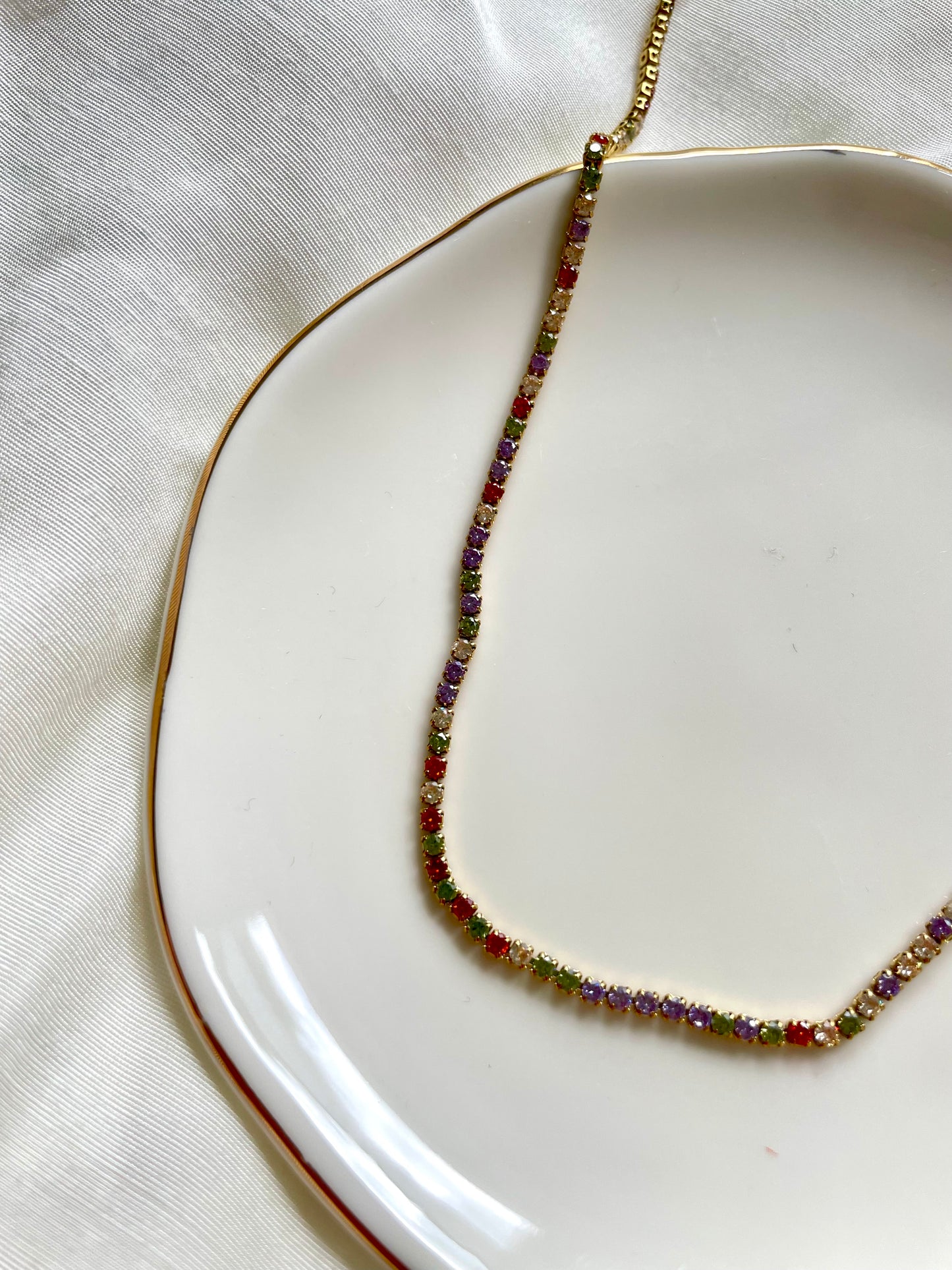 Edelstahl Kette Glamour