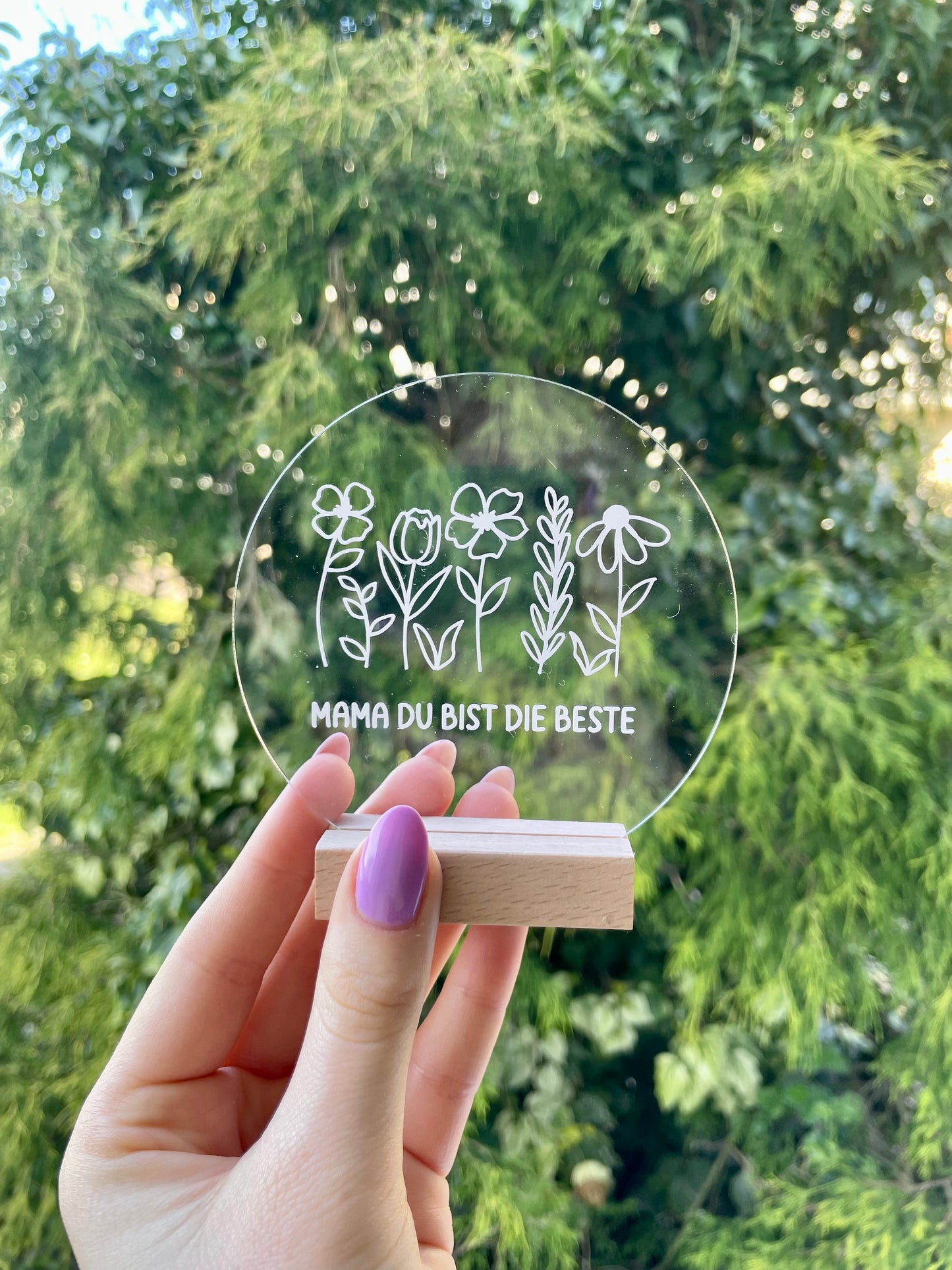 Muttertags-Geschenk Schild Aufsteller