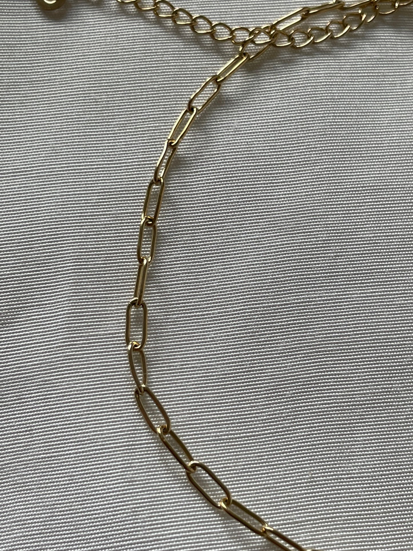 Fußkettchen Gold Twist Chain