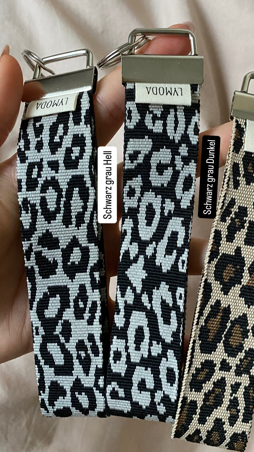 Leoparden Schlüsselanhänger Lanyards