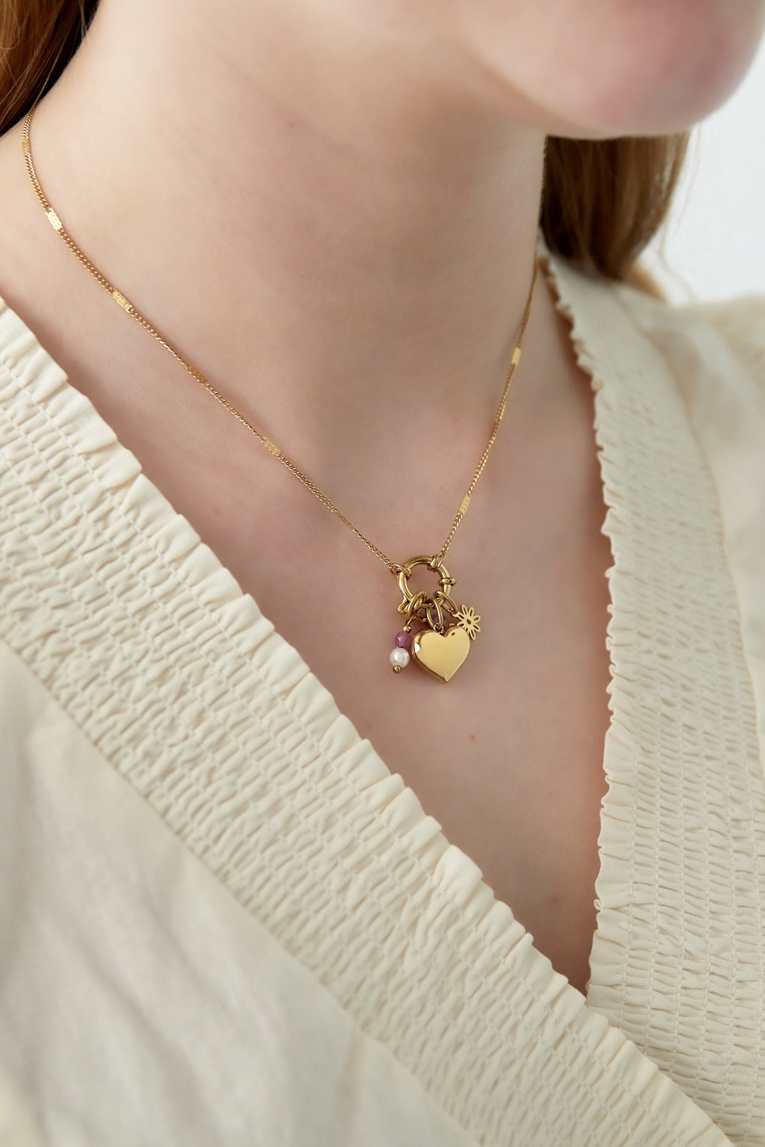 Charm Kette DIY Herz