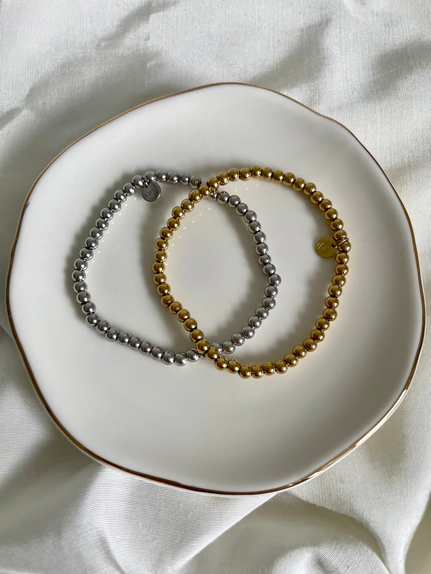 Edelstahl Armband Pearl