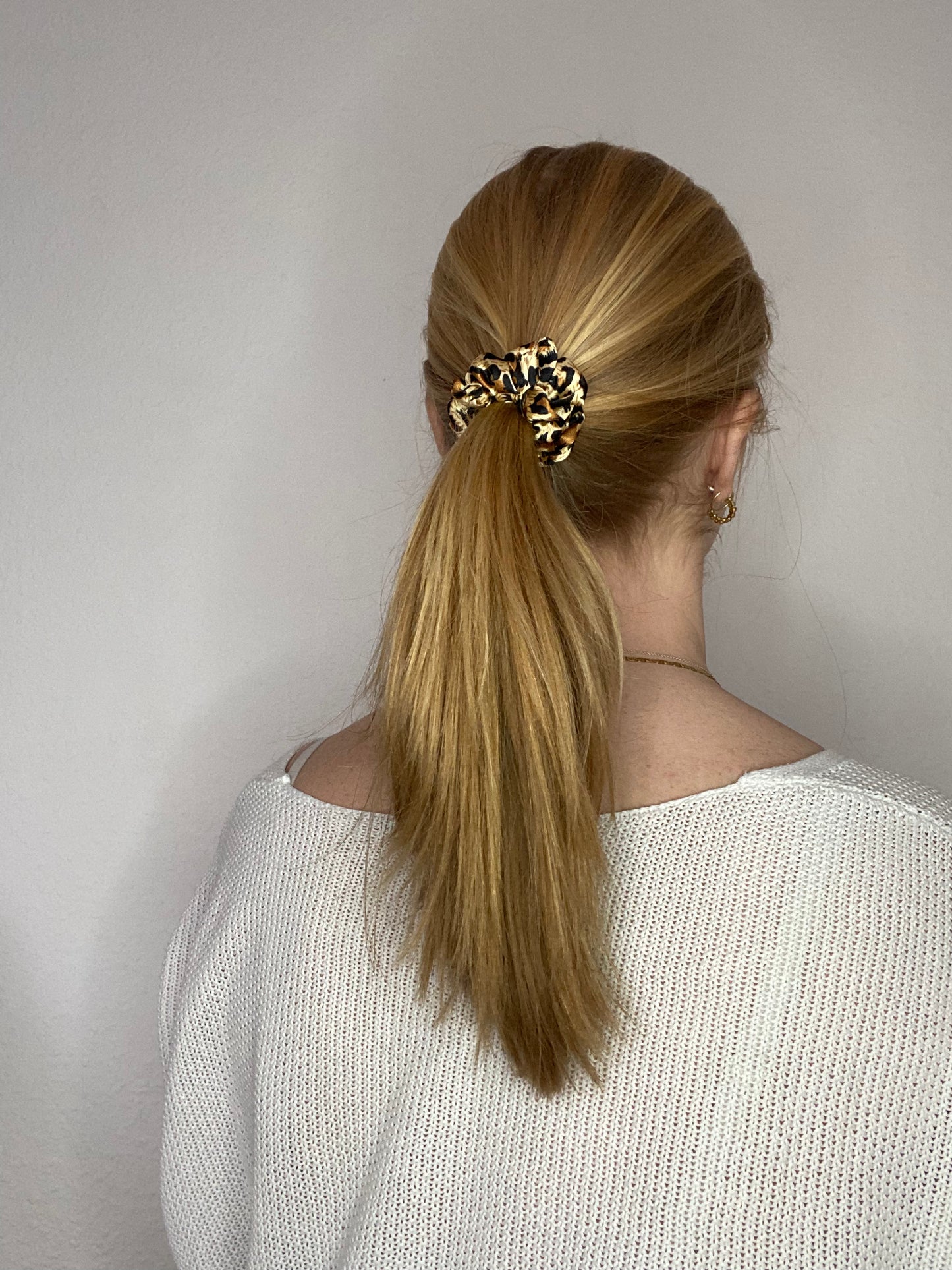 Scrunchie Leo Satin