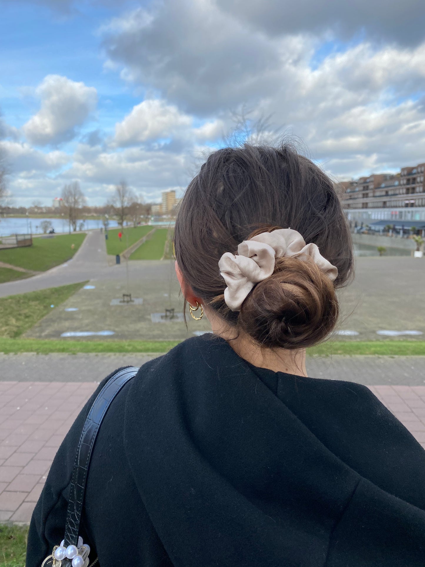Scrunchie Goldie Satin