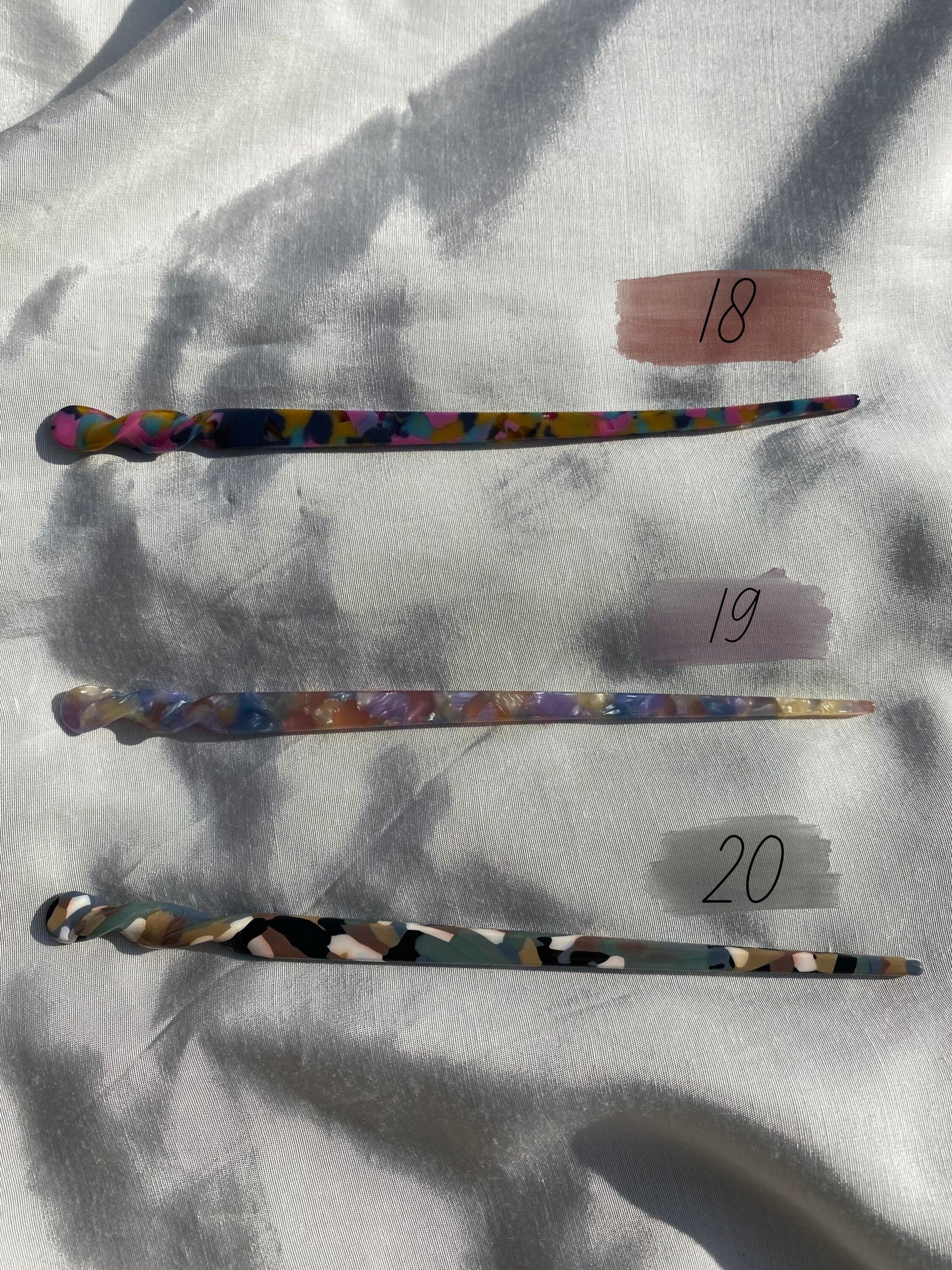 Haarnadel Haarstäbchen Chignon Pin Cellulose Acetat Haarpin