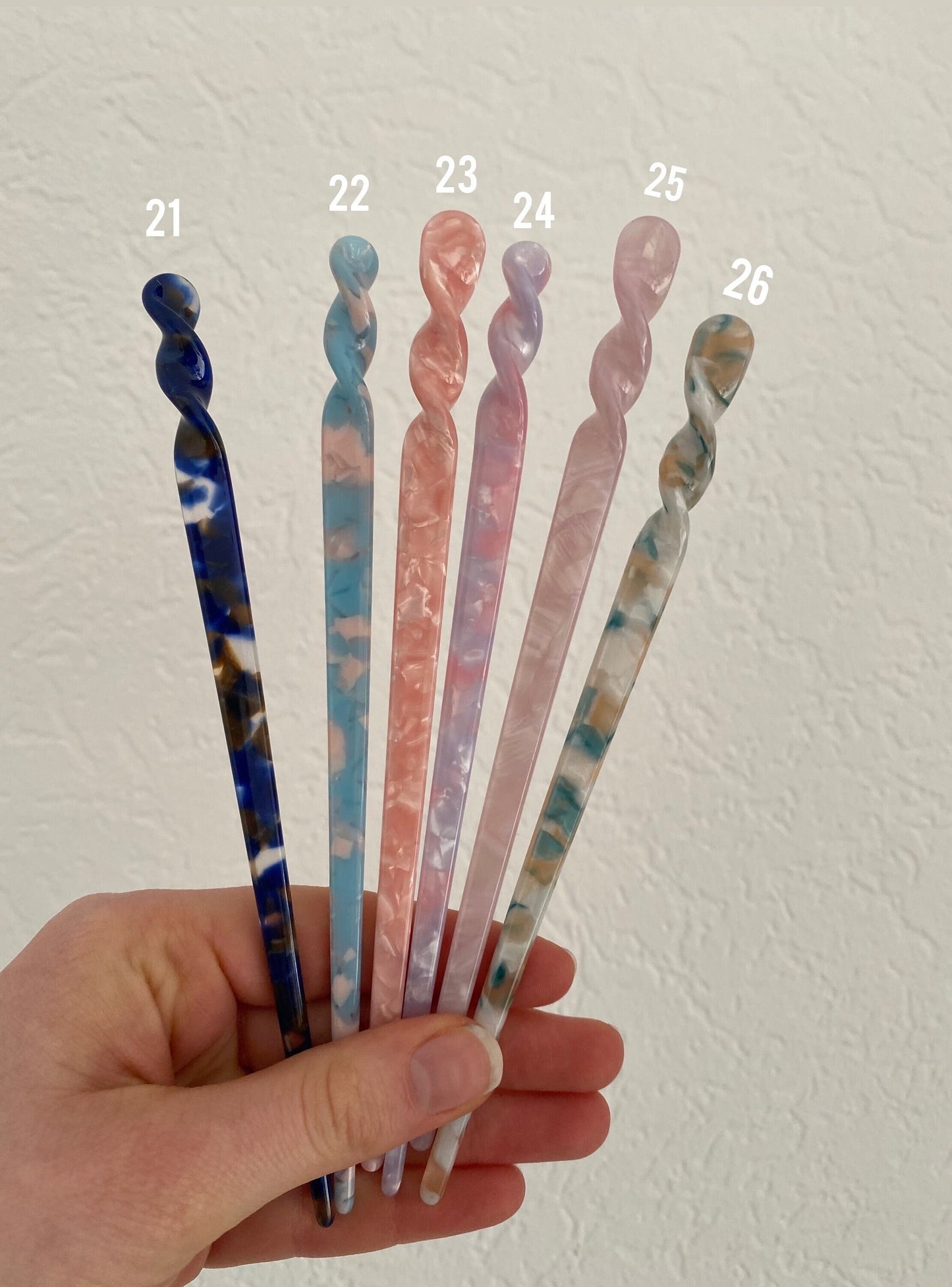 Haarnadel Haarstäbchen Chignon Pin Cellulose Acetat Haarpin