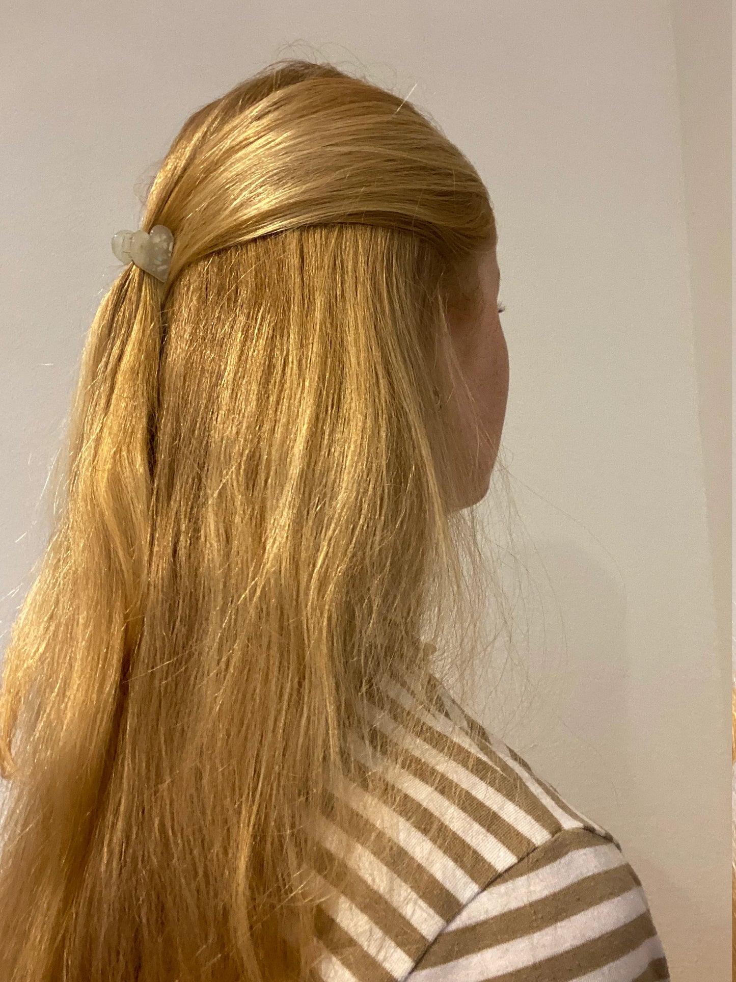 Kleine Haarspange Herz